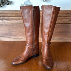 Naturalizer Brown Over the Knee Boots Classic Design